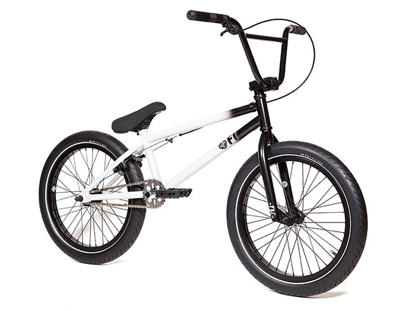 white bmx bike