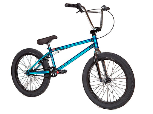 teal bmx bike