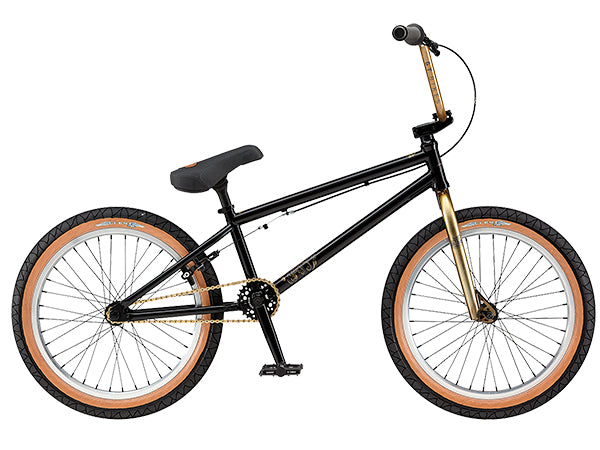 gold bmx bike