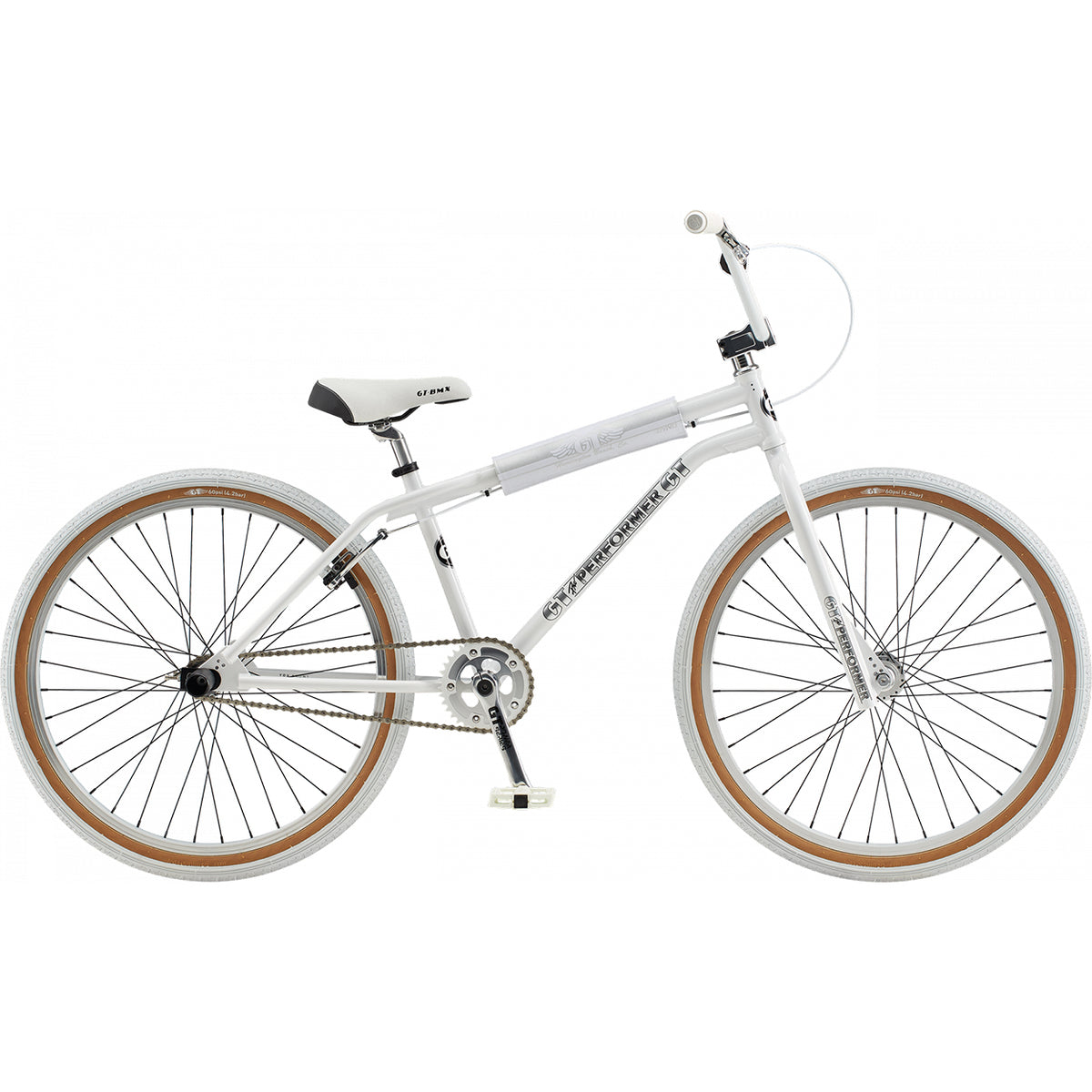 Gt 2020 Pro Performer 26 Heritage Bike White At J R Bicycles