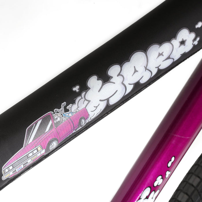 haro purple bmx bike