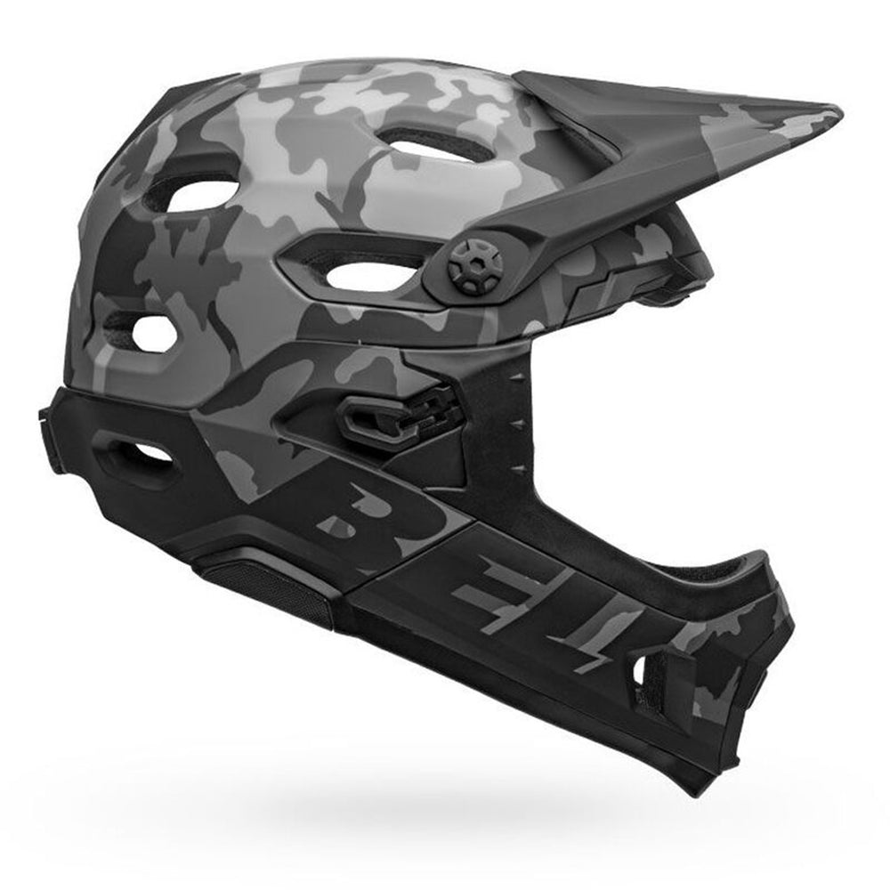 bell super dh black camo