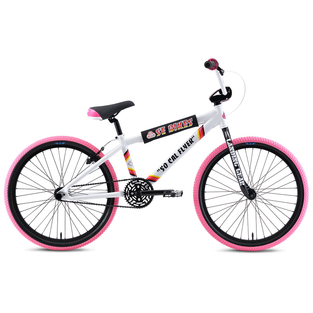 Se Racing So Cal Flyer 24 Bmx Bike Whitepink — Jandr Bicycles Inc