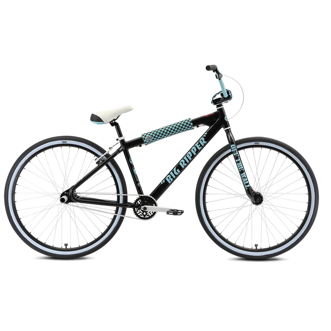 SE Vans Blocks Flyer 26-inch BMX Freestyle Bike-White at J&R Bicycles – J&R  Bicycles, Inc.