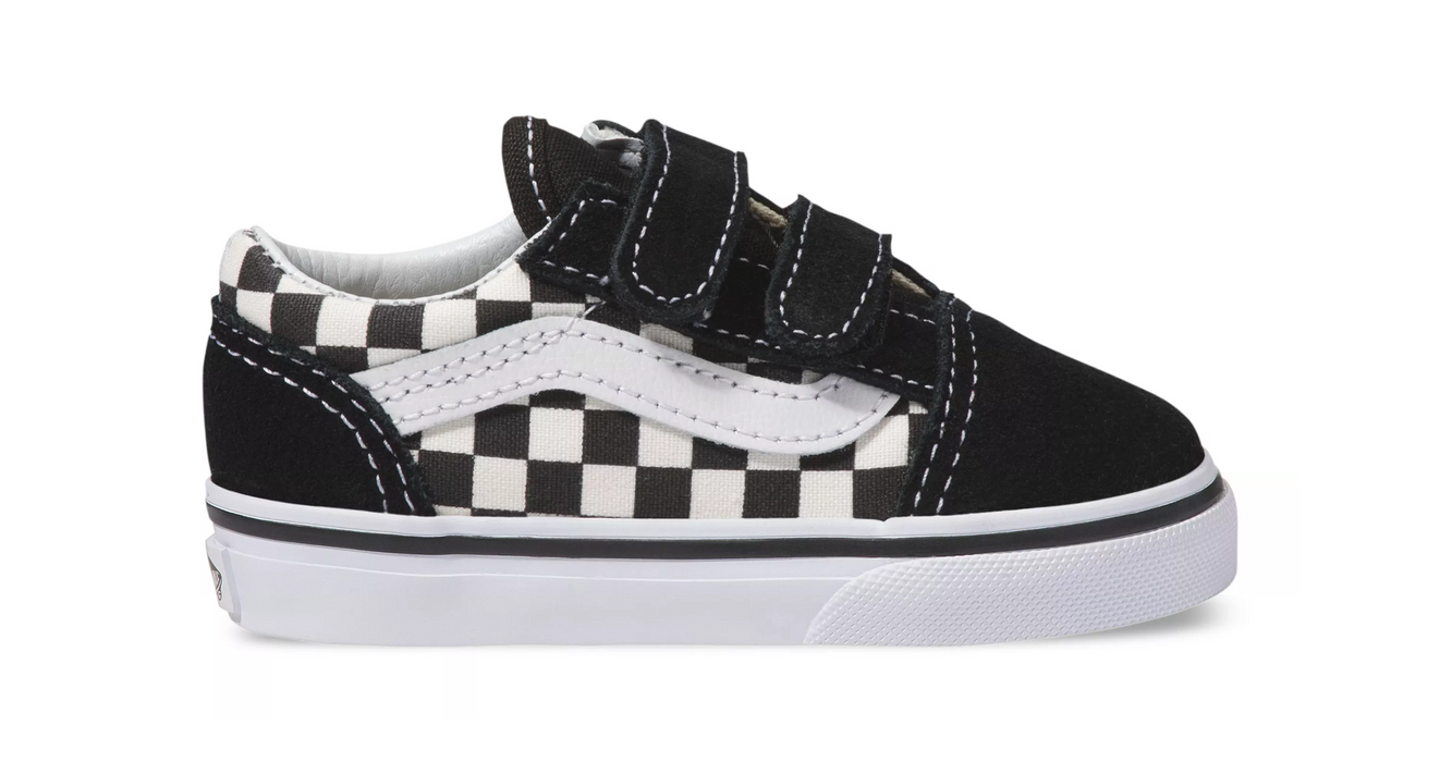 vans old skool checkerboard toddler