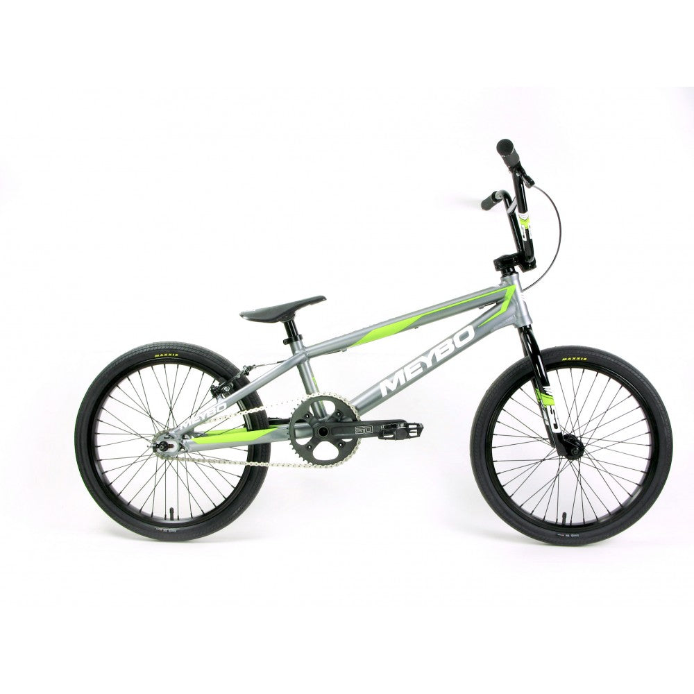 grey bmx bike