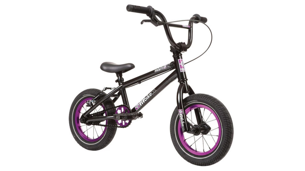 black and purple bikes