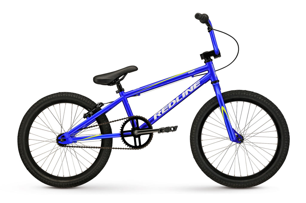 blue redline bmx bike