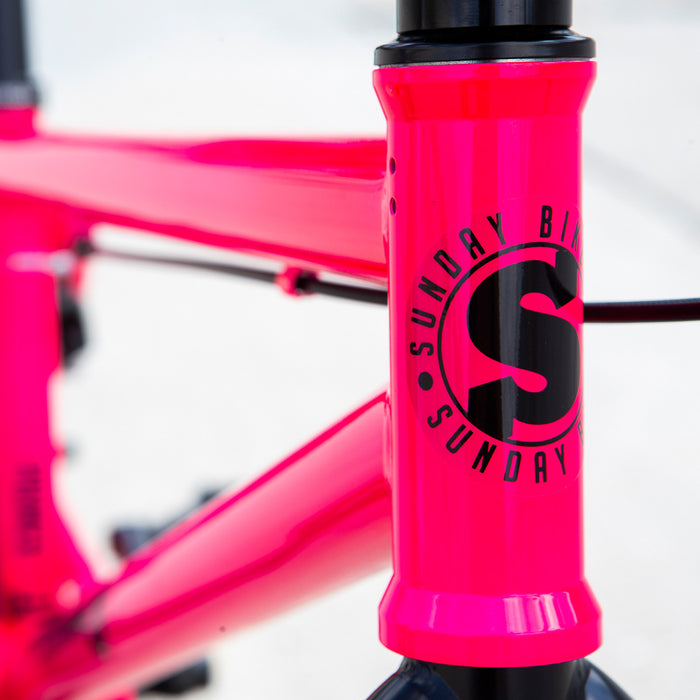 hot pink bmx bike