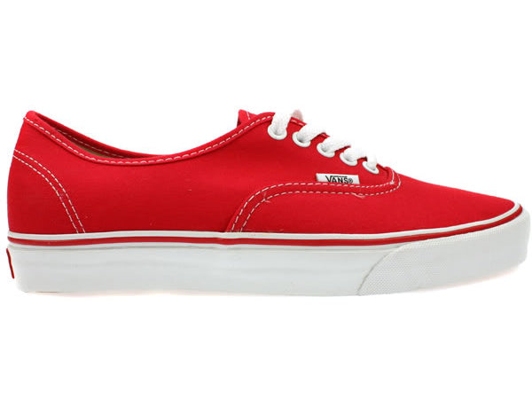 vans off the wall red