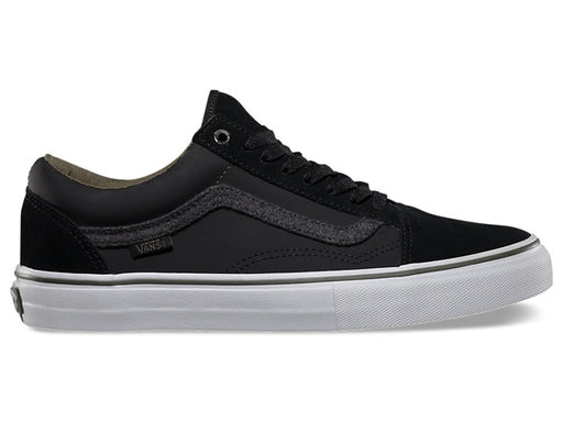 Vans Old Skool 92 Pro Shoes-Black/Wool 