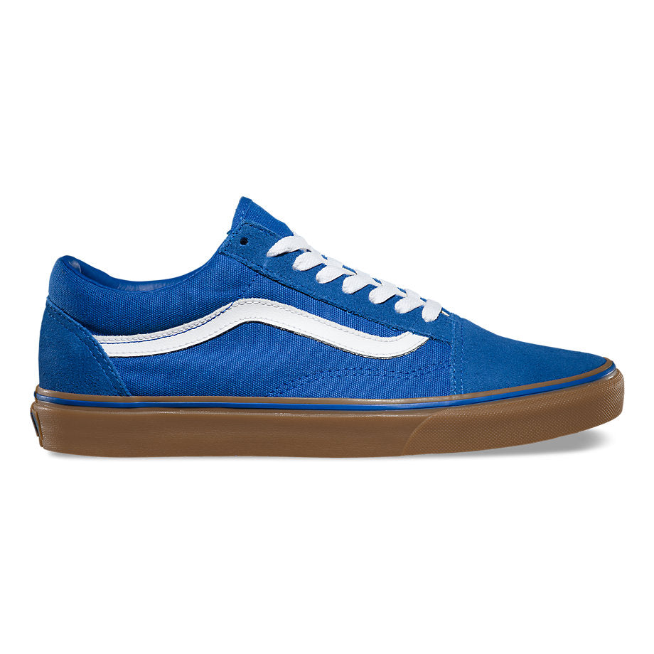 Propiedad amanecer Empresario Vans Old Skool Gumsole Shoes-Olympian Blue/Gum — J&R Bicycles, Inc.