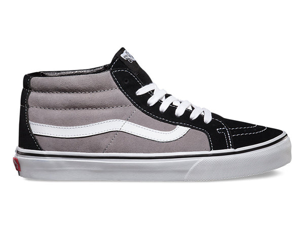 Vans SK8 Mid Reissue Shoes-Black/Frost 