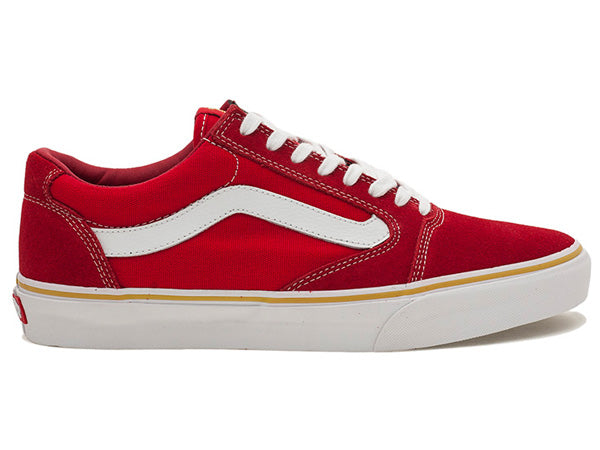 Vans TNT 5 Shoes-Red/Gold/White at J&R Bicycles — J&R Bicycles, Inc.