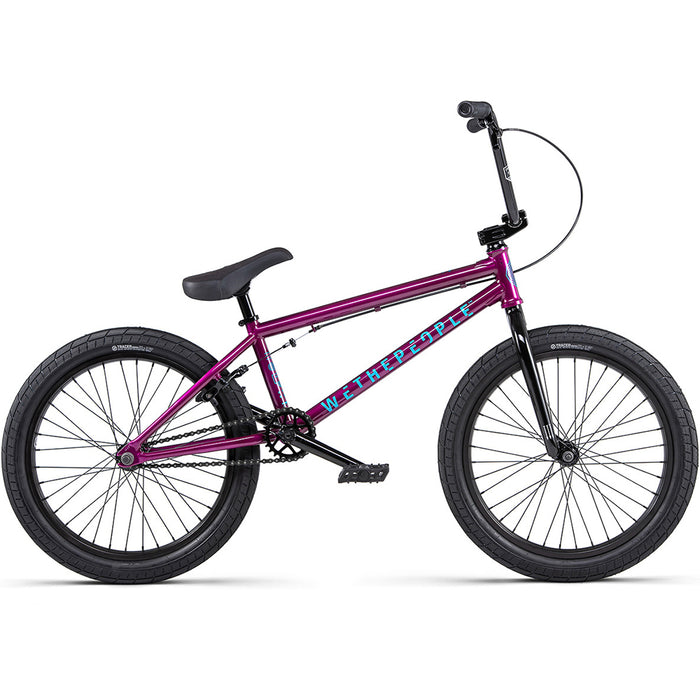 metallic bmx bike