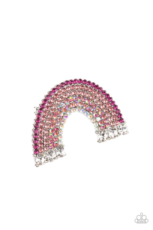 Somewhere Over The RHINESTONE Rainbow - Multi Hair Clip - Paparazzi Ac –  Bedazzle Me Pretty Mobile Fashion Boutique