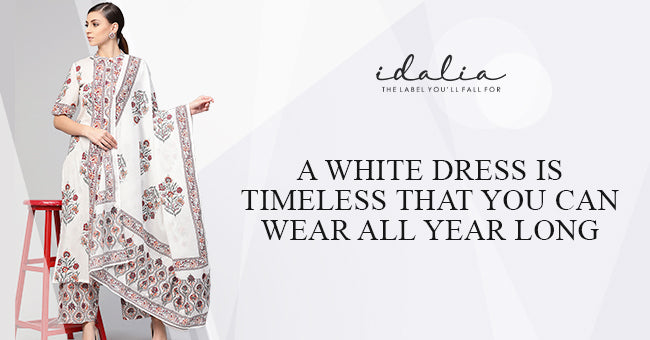 A White Dress Is Timeless That You Can Wear All Year Long