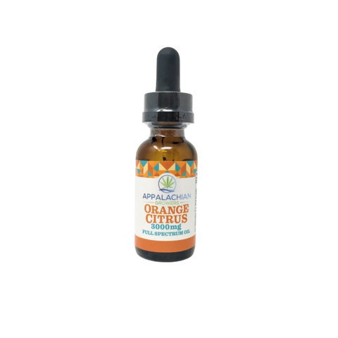 Appalachian Growers 3000mg Orange Citrus Tincture