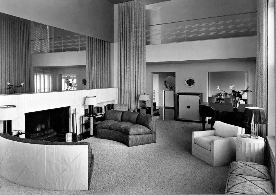 Virginia Connor living room, 1938