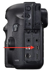  Mini USB port on Canon