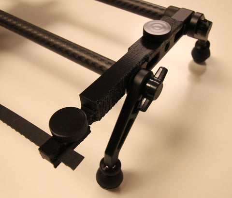 A 3D printed prototype of the Rhino slider belt holding bars