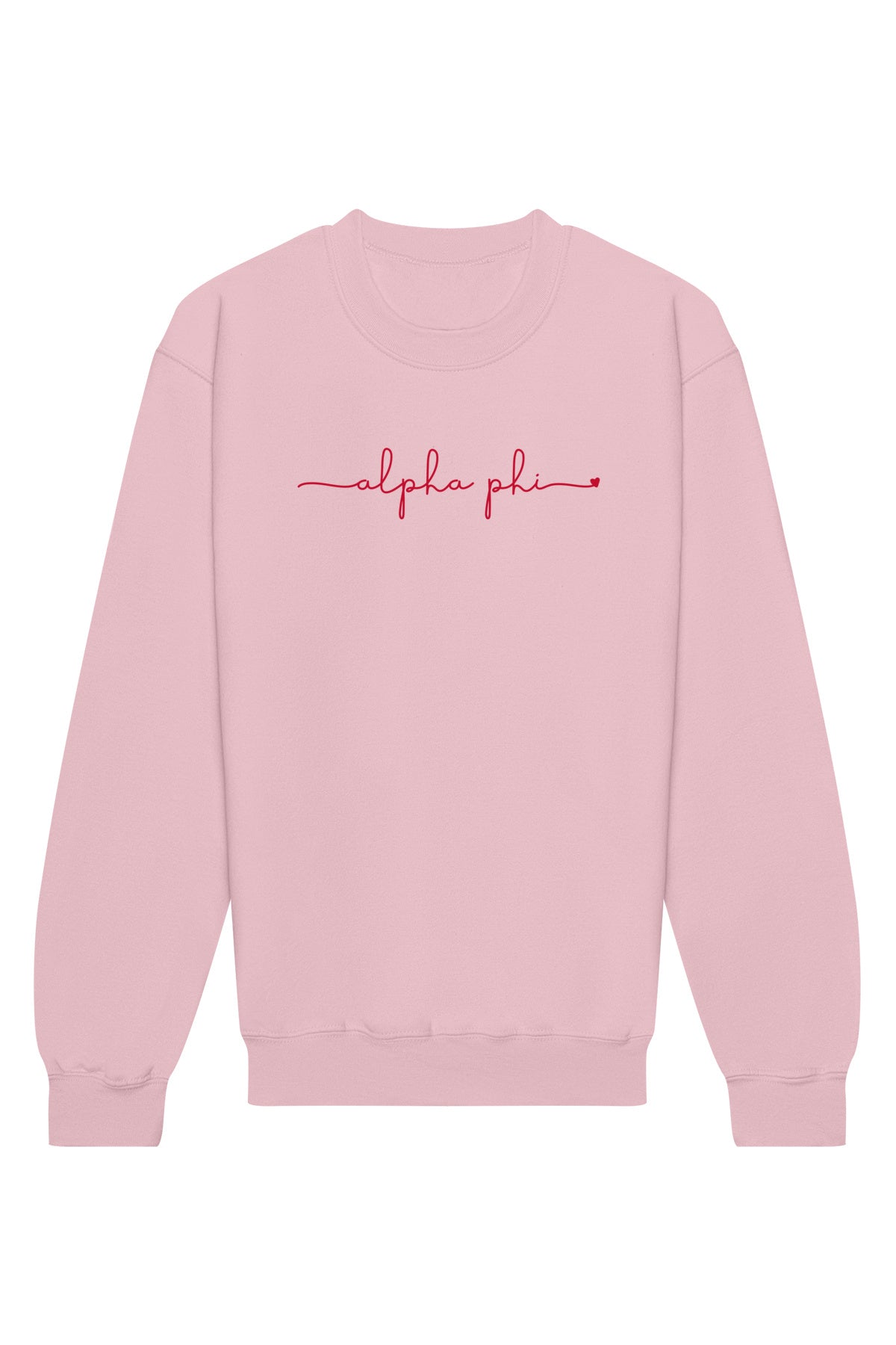 Alpha Phi New Signature Crewneck Sweatshirt - The Social Life product image