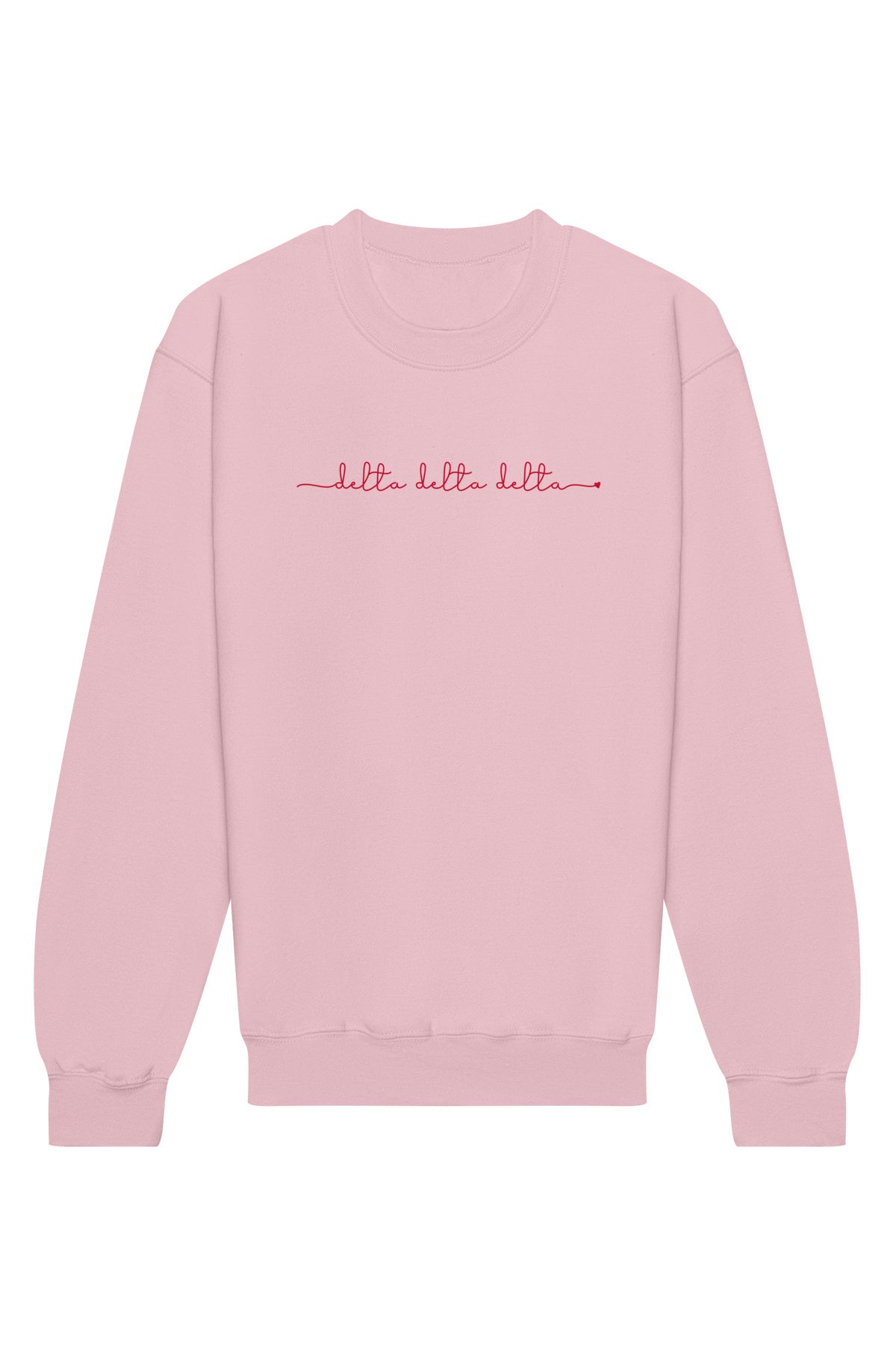 Delta Delta Delta New Signature Crewneck Sweatshirt - The Social Life product image