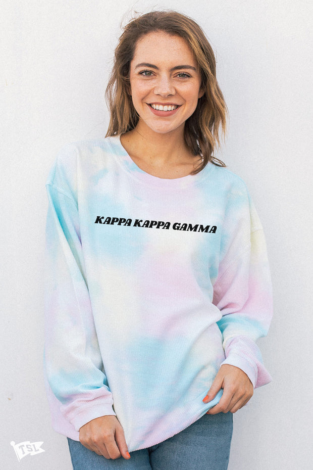 kappa kappa gamma corded sweatshirt