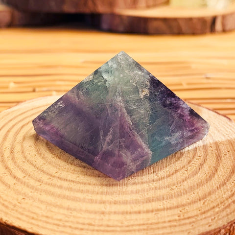 Enchanting Mini Crystal Pyramids Set of 5