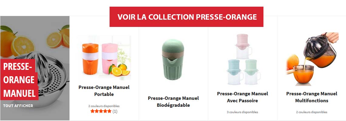 Collection Presse-Citron Manuel