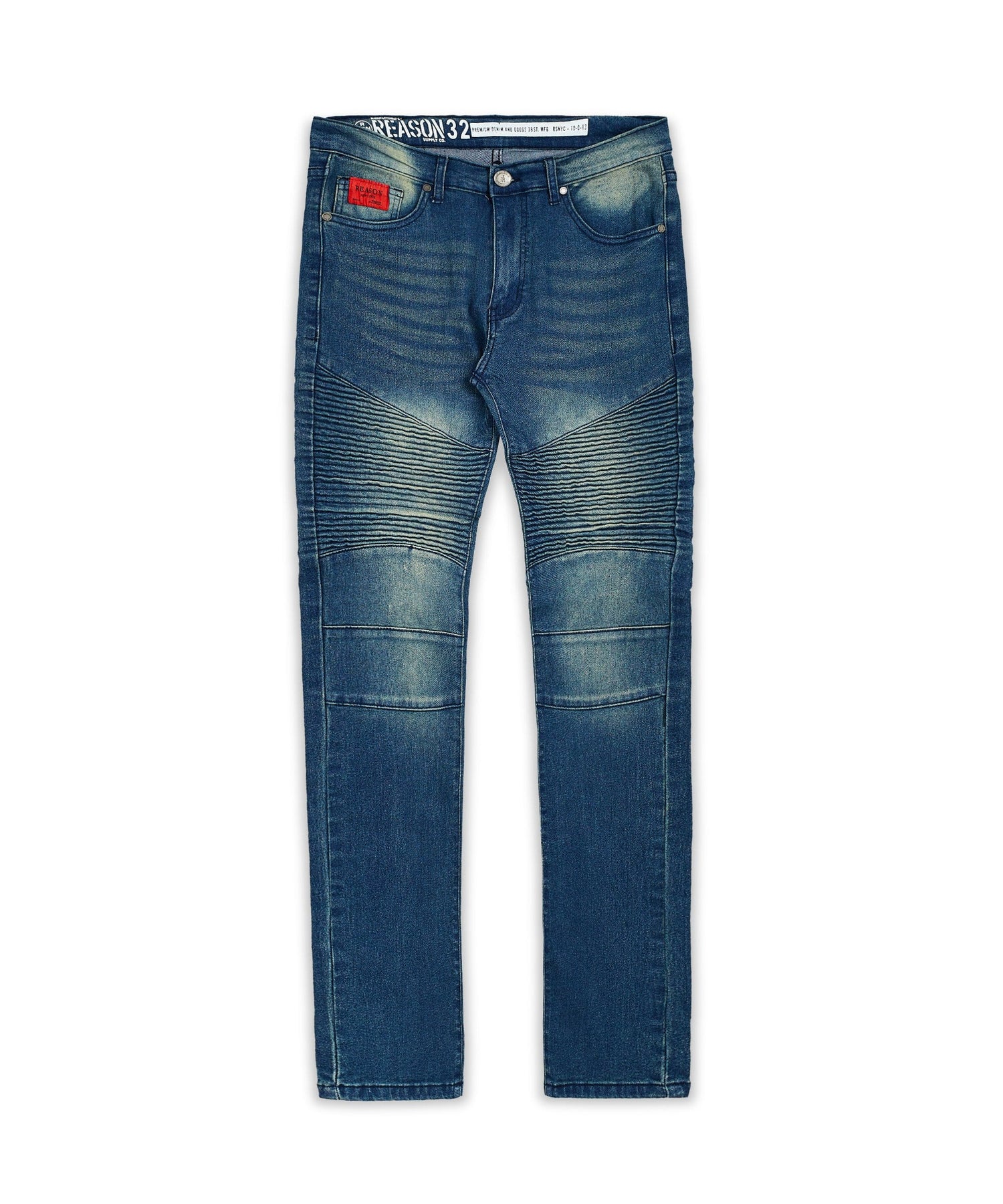 Canton Light Wash Moto Jeans – Reason Clothing