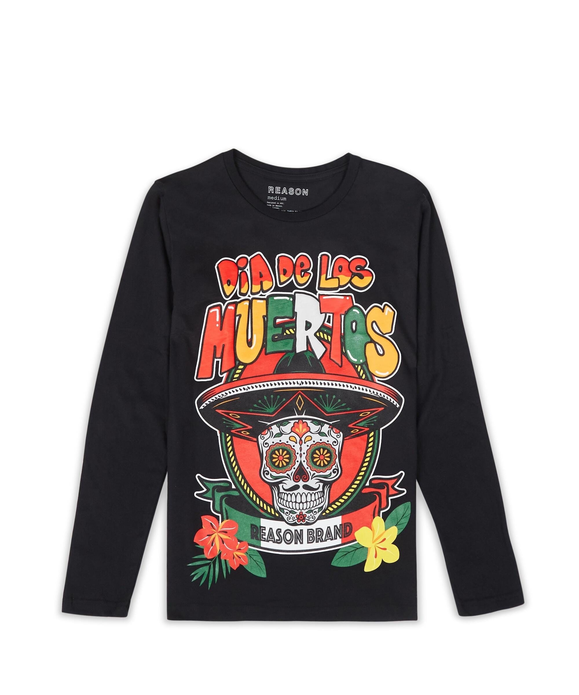 DIA DE LOS MUERTOS LONG SLEEVE TEE