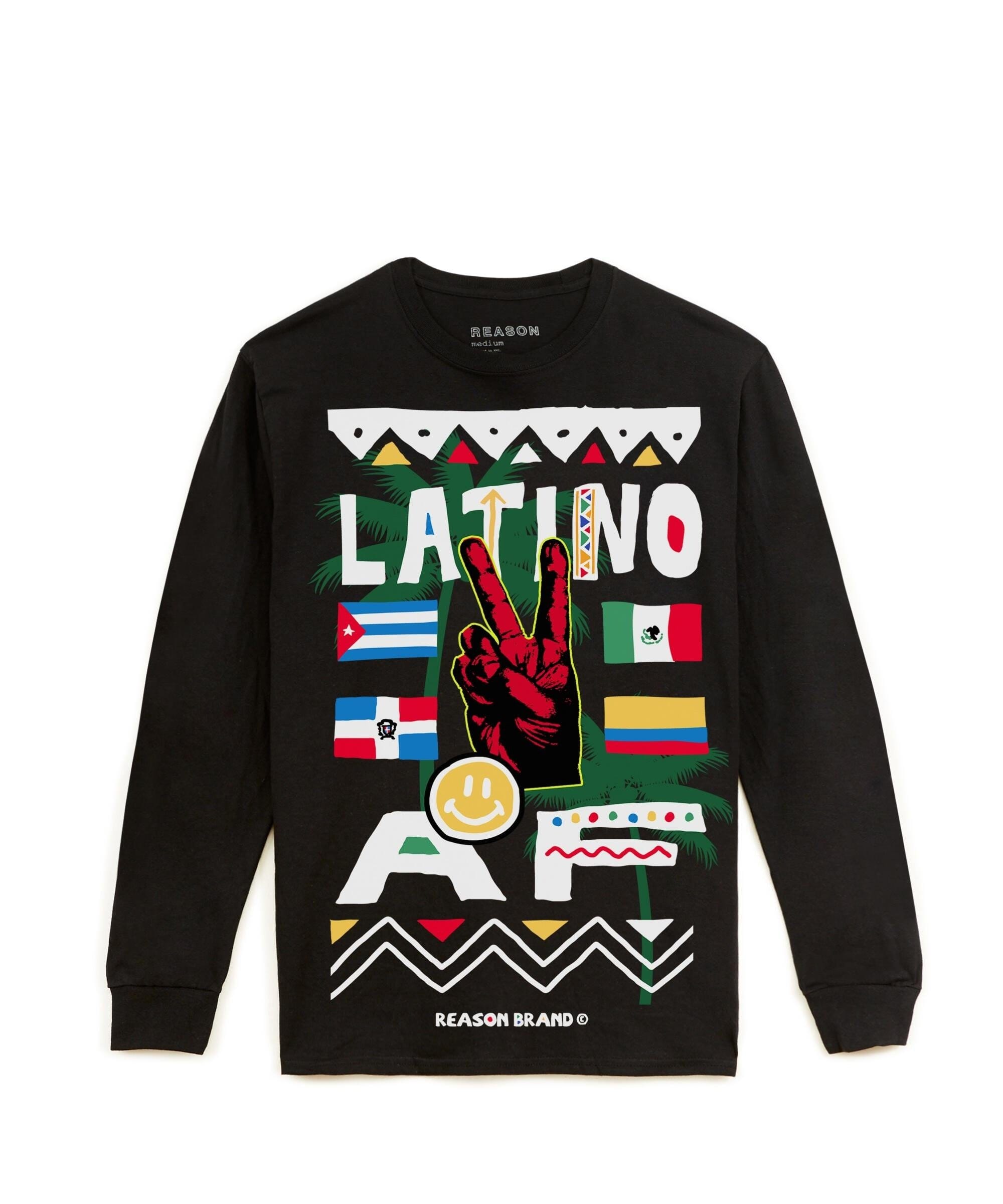 LATINO AF LONG SLEEVE TEE