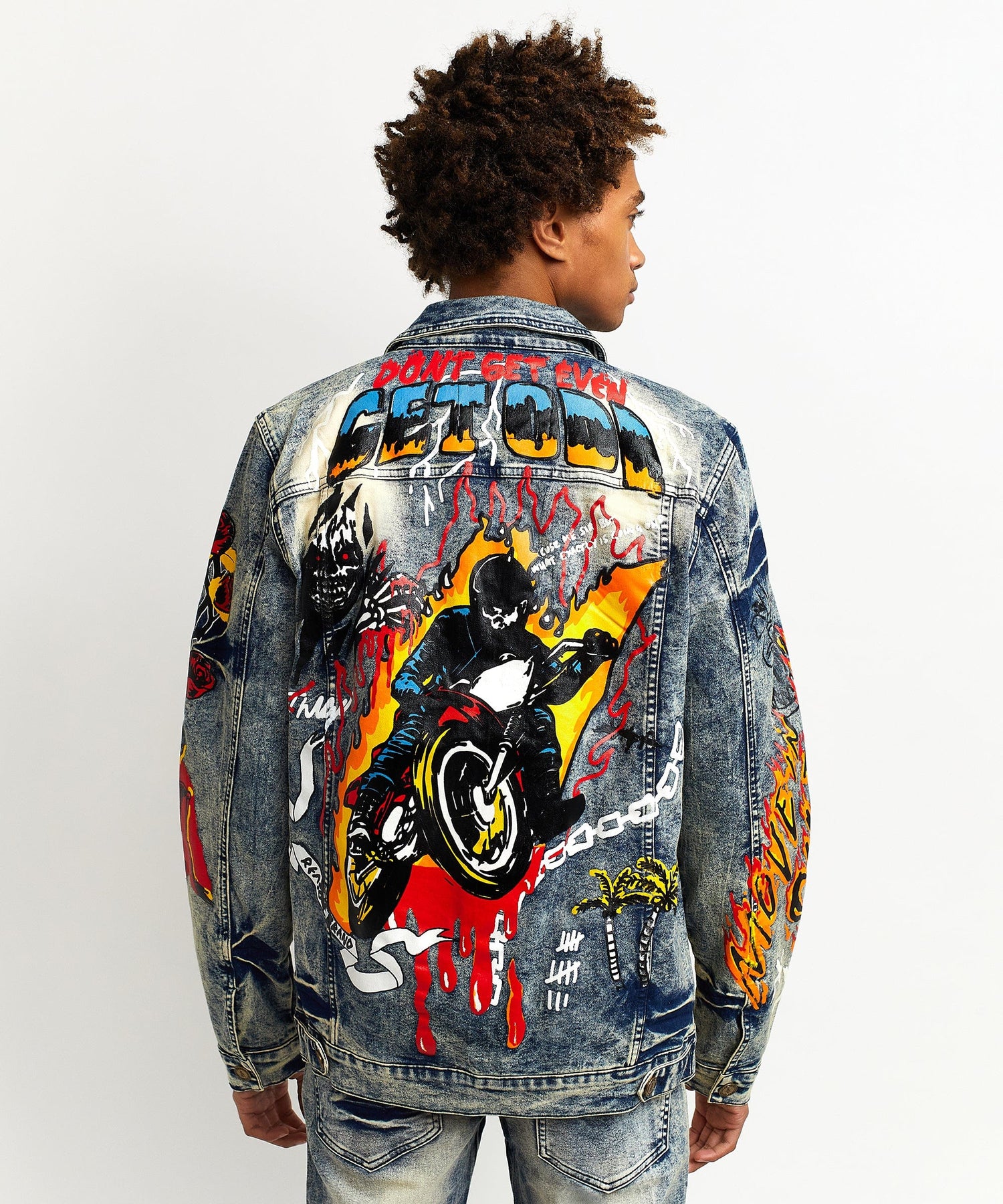 Reason clothing denim jacket - www.stonasand.com