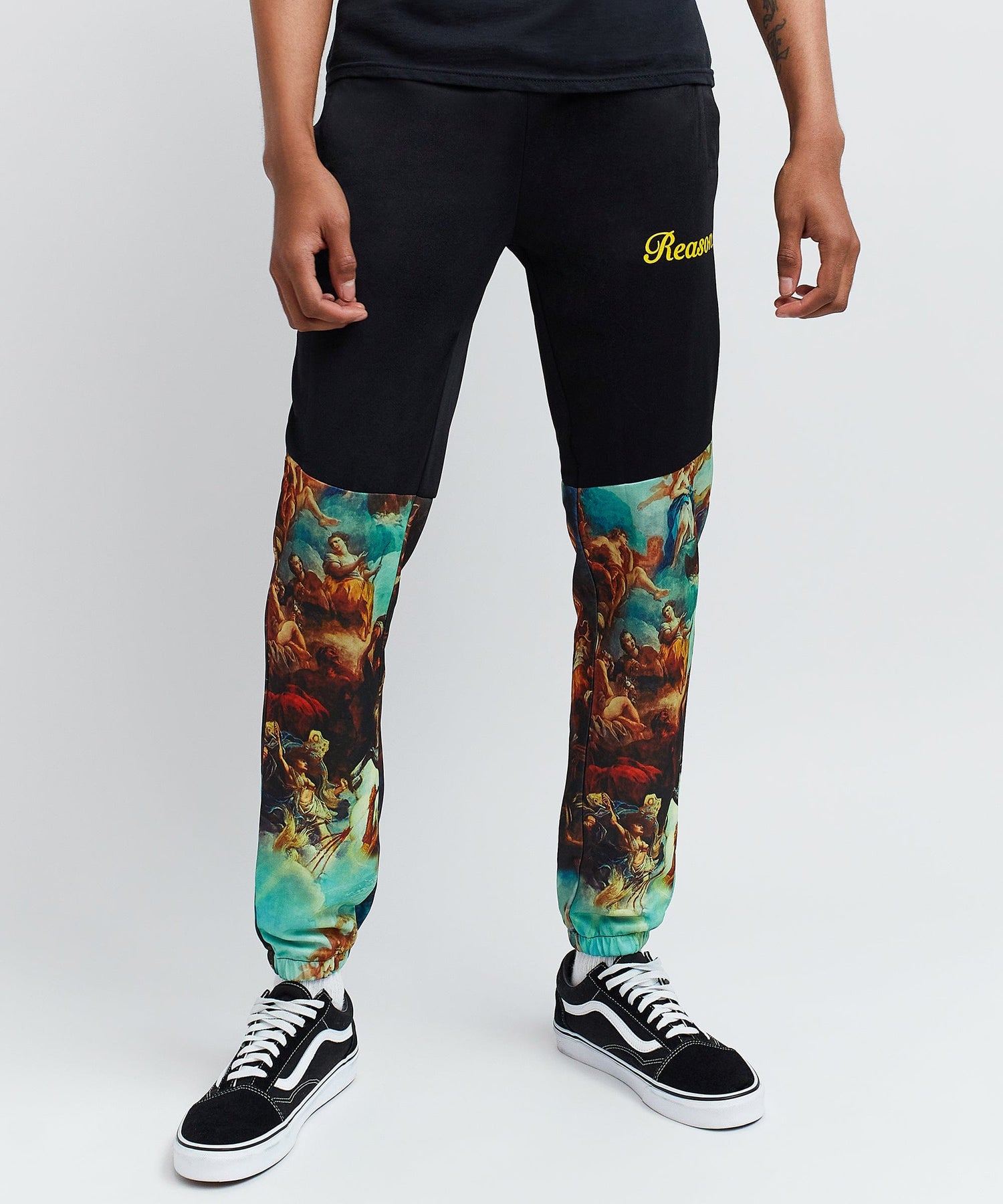 Plus Size Allover Print Renaissance Joggers – Reason Clothing