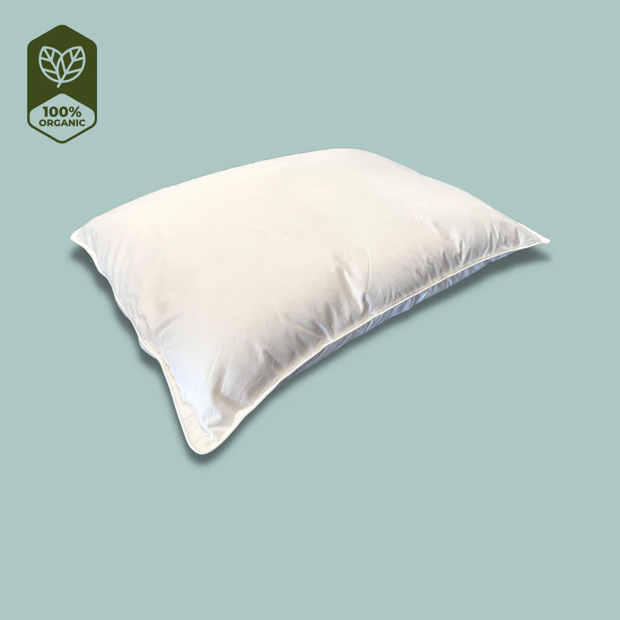 Buy Shredded Latex and Organic Cotton Contour Pillows - luxurious sateen is  spun in the USA from 100% Gots certified