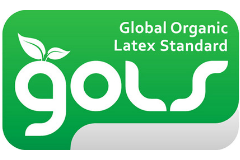 Logotipo del Estándar Global de Látex Orgánico (GOLS)