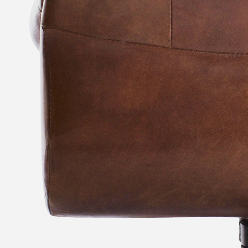 Columbus Desk Chair in Aged Leather 6