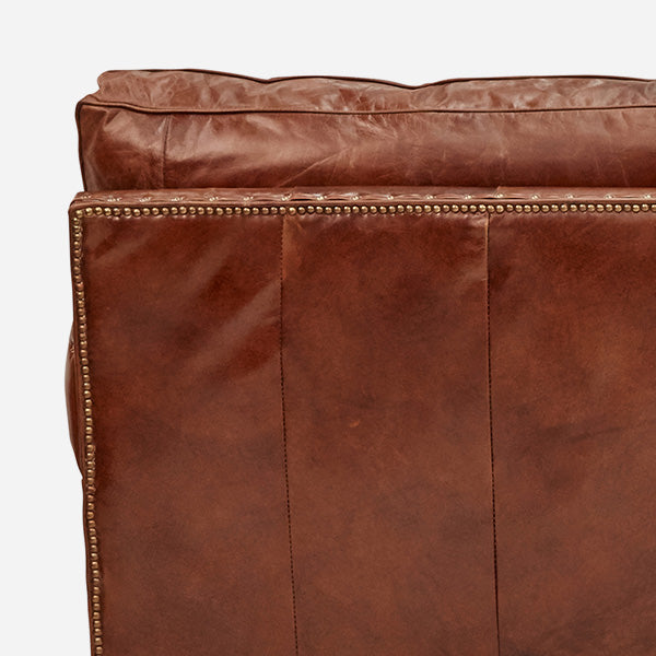 Belgrave Aged Leather  distressed