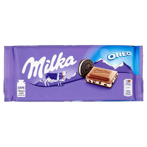 Milka Lu - milk chocolate with biscuits, net weight: 3.53 oz - Polka Deli  Inc.