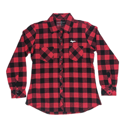 women's buffalo plaid sweatshirt