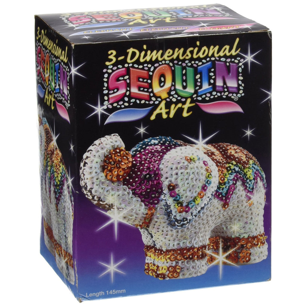 sequin ball ornament craft kit