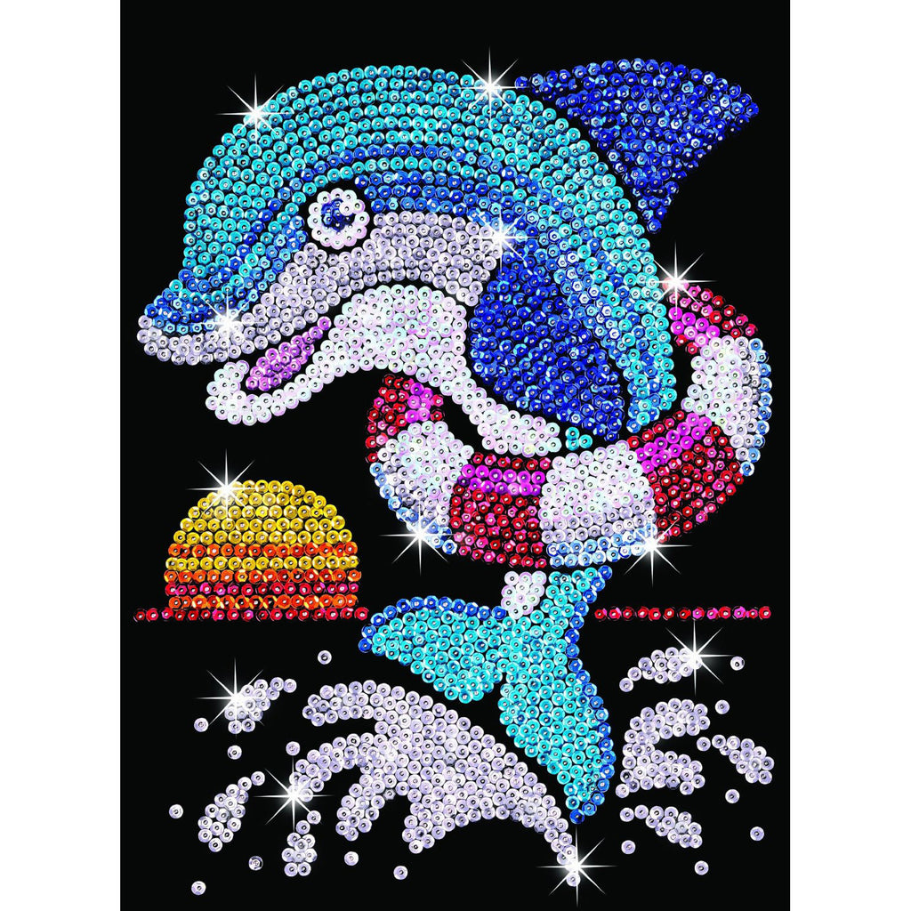 sequin dolphin