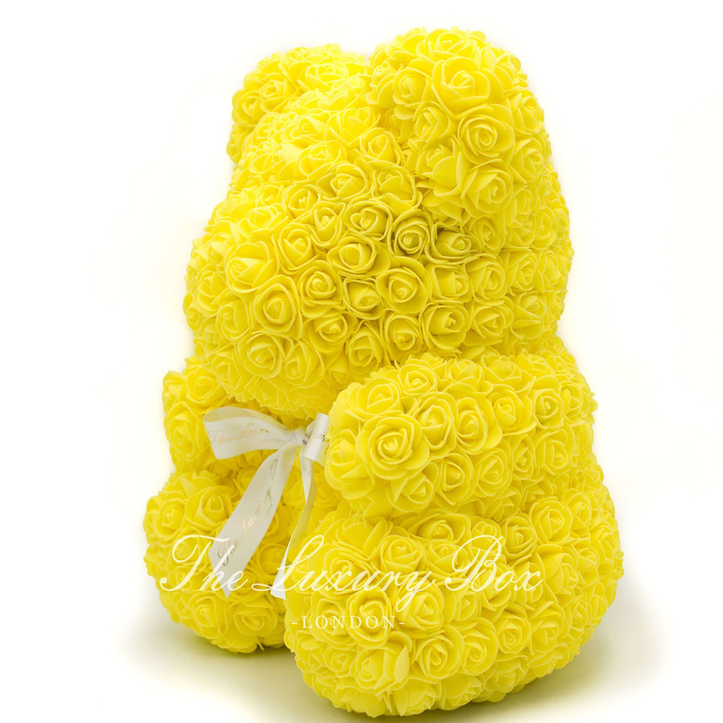 yellow rose bear