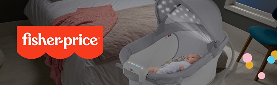 Fisher-Price Soothing View Projection Bassinet