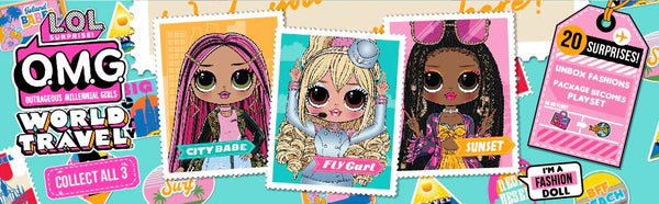 L.O.L. Surprise! OMG World Travel Fly Gurl Fashion Κούκλα