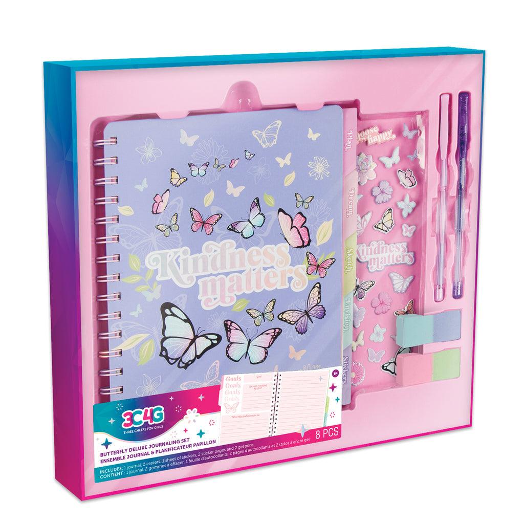 Butterfly Glitter Pouch and 12-Pack Pen Set – Make It Real