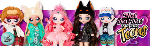 Na! Na! Na! Surprise Teens Mila Rose Persian Kitty Fashion Doll Playset