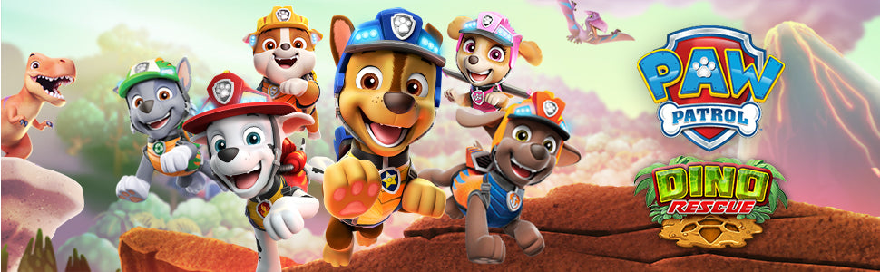 PAW Patrol Dino Rescue Συλλεκτική μίνι φιγούρα σε τυφλό κουτί και μυστηριώδης δεινόσαυρος