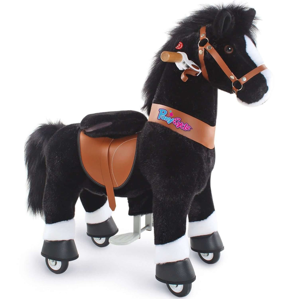 PonyCycle® Ride-On Horse Black